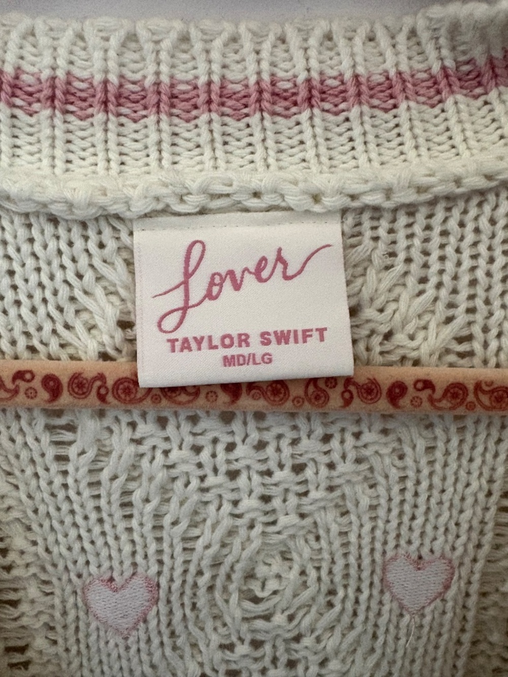 Taylor Swift lover cardigan (M/L) - Picture 2 of 6